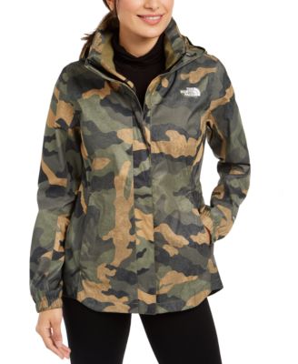 north face camouflage jacket