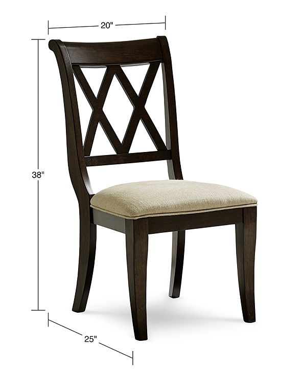 Furniture Baker Street Dining Side Chair & Reviews Furniture Macy's