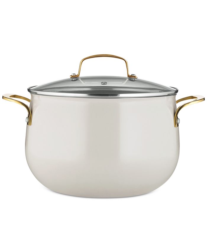 Belgique Aluminum 11Pc. White Cookware Set, Created for Macy's