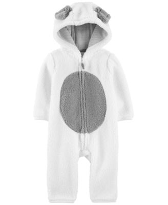 baby girl hooded jumpsuit