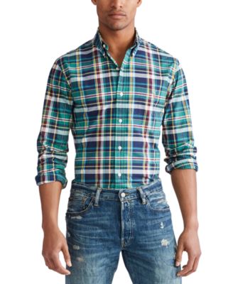 macys ralph lauren button down