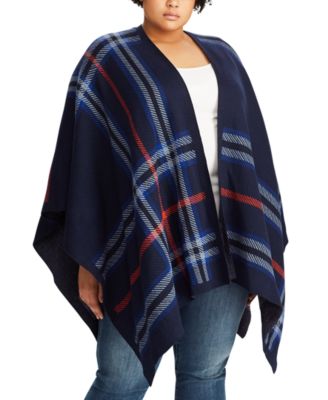 ralph lauren poncho sweater