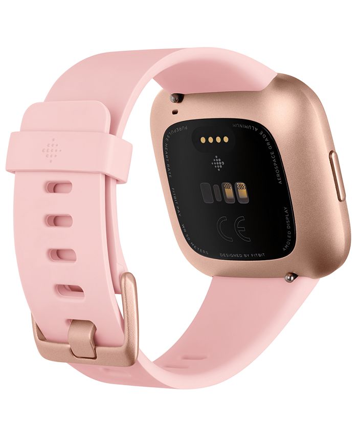 fitbit versa watch rose gold