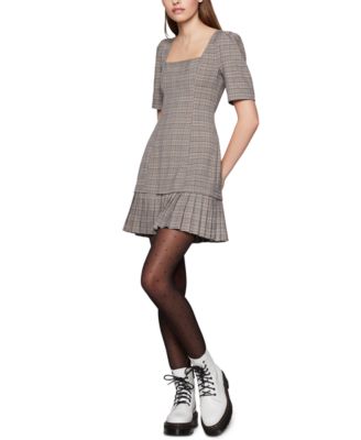 bcbgeneration plaid dress