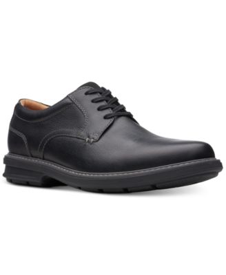 clarks black oxford shoes