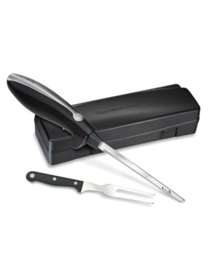 Classic Chrome Electric Knife with Case