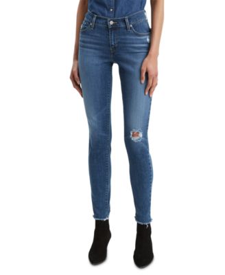 levi's distressed jeans womens