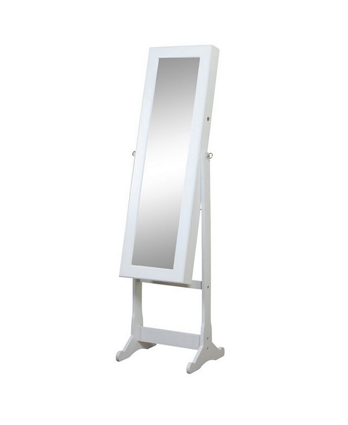 Free shipping on prime eligible orders. floor standing mirror and jewelry armoire with led light