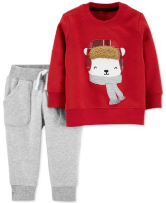 baby boy fleece pants