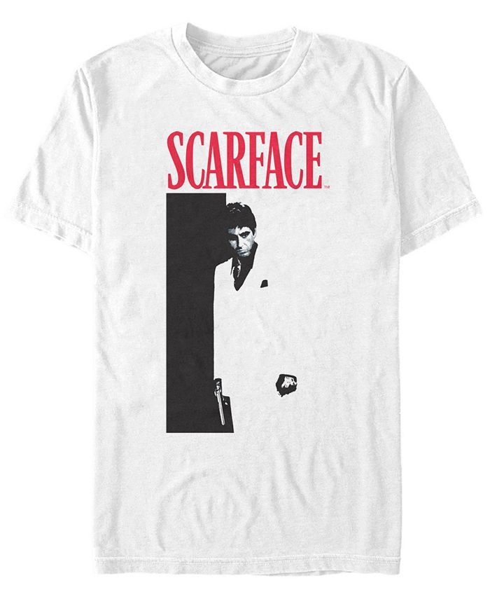 Scarface Men's Iconic Black And White Movie Poster T-Shirt & Reviews ...