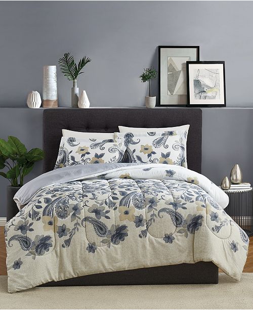 Pem America Sandrine 3 Pc Comforter Mini Sets Created For Macy S Reviews Bed In A Bag Bed Bath Macy S