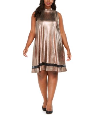 plus trapeze dress