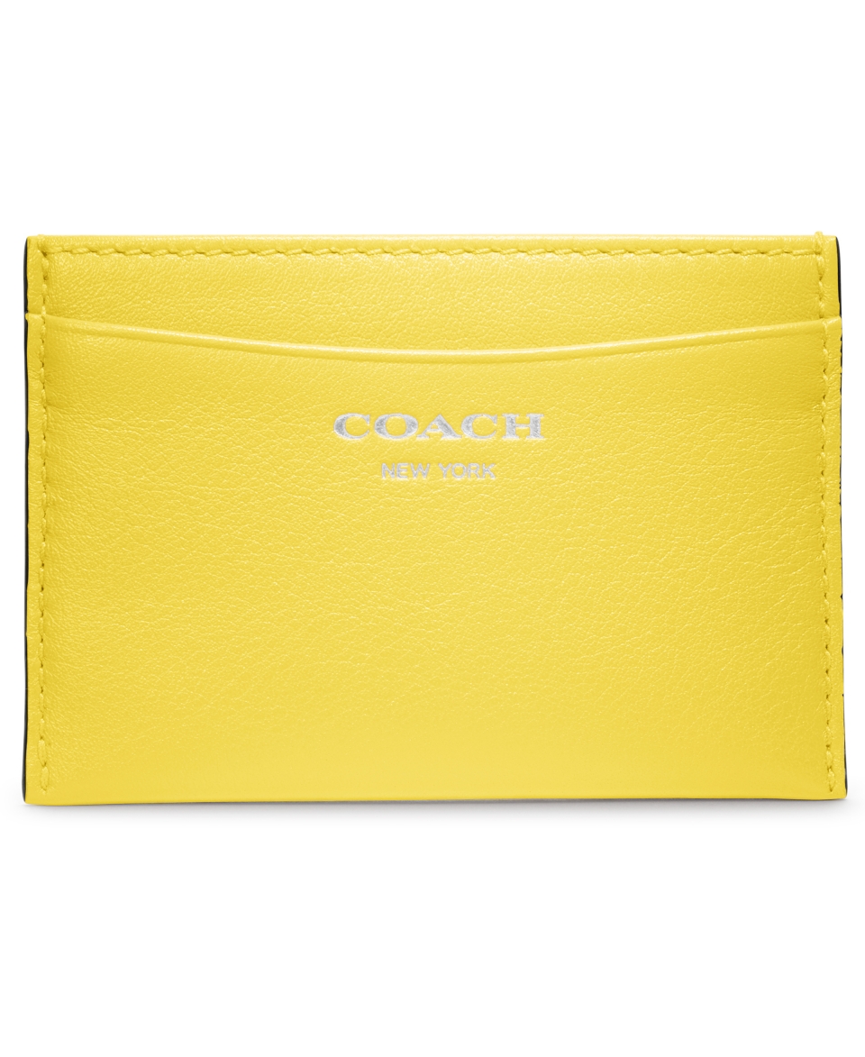 COACH LEGACY LEATHER CARD CASE