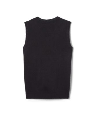 boys black sweater vest