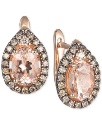 morganite earrings macys