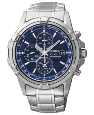 seiko 43mm men's chronograph