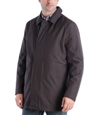 michael kors men's collin slim fit rain coat