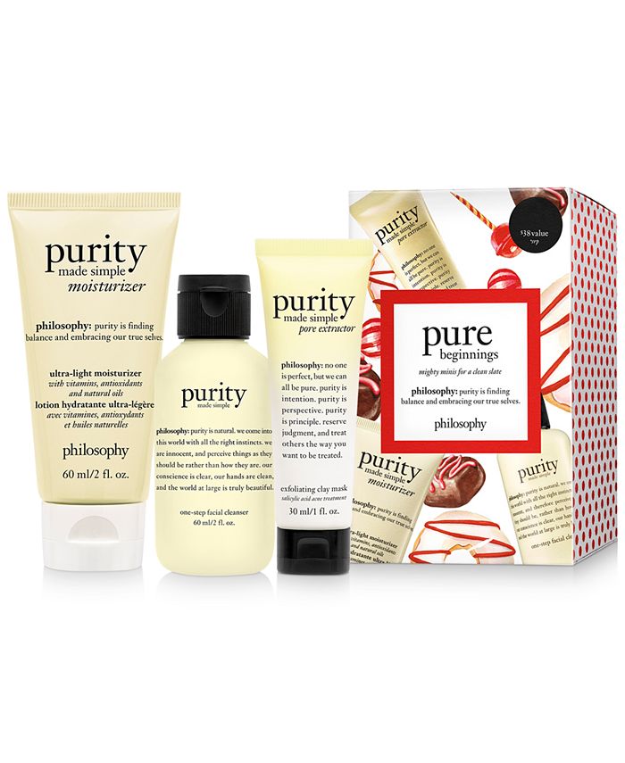 philosophy 3Pc. Pure Beginnings Purity Gift Set & Reviews