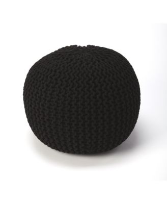 Плетеный пуфик для булавок