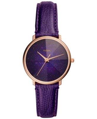 Fossil Women's Galaxy Leather Strap 