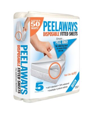 disposable sheets and pillowcases
