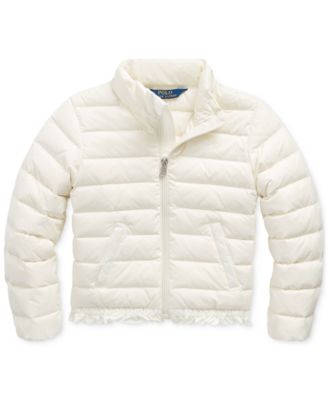 white ralph lauren coat