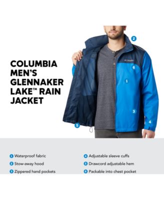men's columbia rain jacket