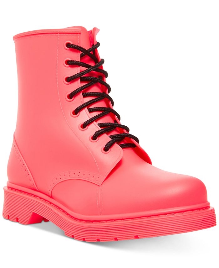 red rain booties