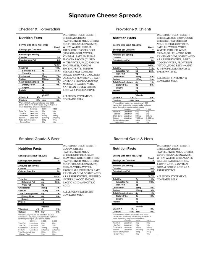 Di Bruno Bros. Cheese Spread Sampler Gift Box & Reviews Food