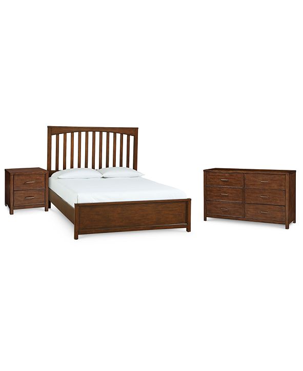 Furniture Ashford Bedroom Furniture, 3-Pc. Set (Queen Bed, Nightstand & Dresser) & Reviews ...