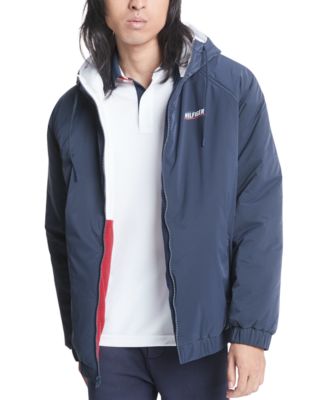 tommy hilfiger reversible hooded jacket