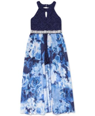 girls sequin maxi dress