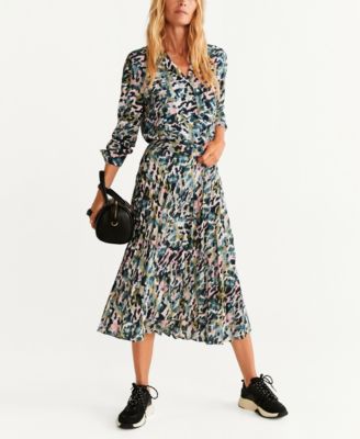 robe camouflage mango