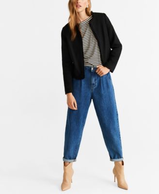 cardigan tweed mango