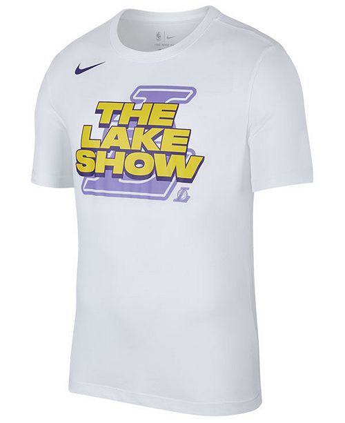 Nike Men S Los Angeles Lakers Team Mantra Dri Fit T Shirt Reviews Sports Fan Shop By Lids Men Macy S