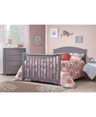 sorelle berkley round top panel crib