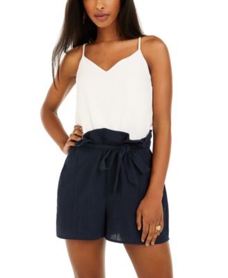 paperbag waist romper