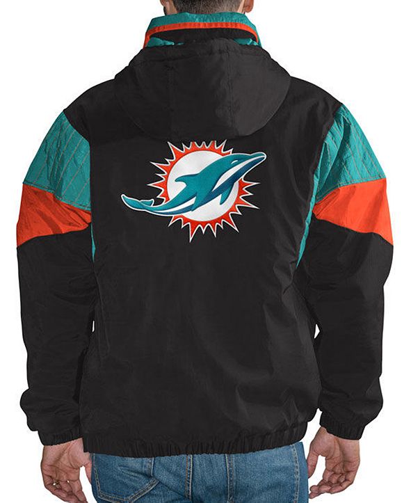 Starter Miami Dolphins 100th Starter Breakaway Pullover Jacket & Reviews Sports Fan Shop By