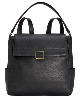 leather backpack new york