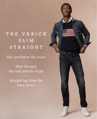 Varick Slim Straight Jeans 
