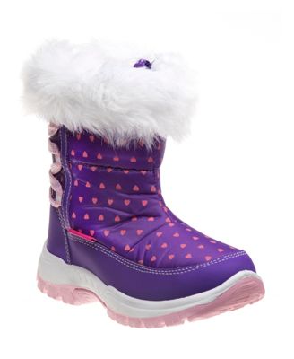 Rugged Bear Toddler Girls Snow Boots 