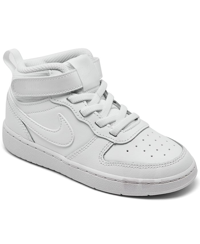 Nike Toddler Court Borough Mid 2 Stay Put Closure Casual Sneakers From Finish Line Reviews Finish Line Kids Shoes Kids Macy S