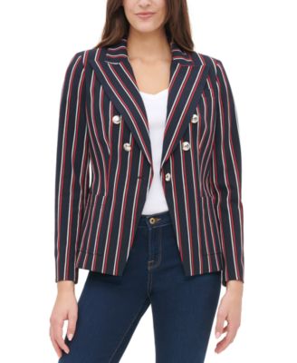 tommy hilfiger double breasted blazer