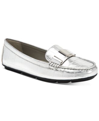 macys womens silver shoes