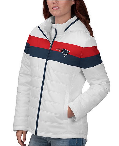 G Iii Sports Women S New England Patriots Tie Breaker Polyfill Jacket Reviews Sports Fan Shop By Lids Men Macy S