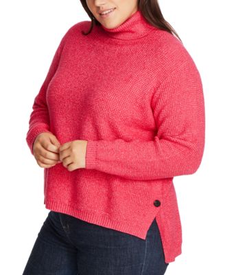 low turtleneck sweater