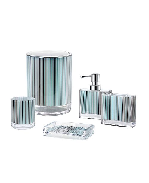 Immanuel Iced 5 Piece Bathroom Accessory Set Reviews Bathroom Accessories Bed Bath Macy S