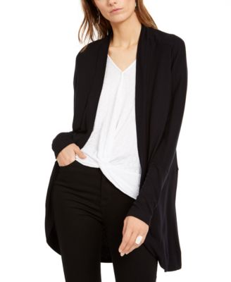 dolman sleeve open front cardigan