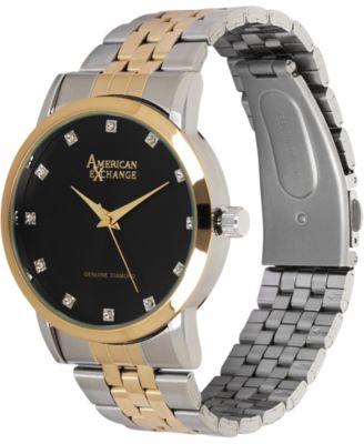 american exchange genuine diamond watch