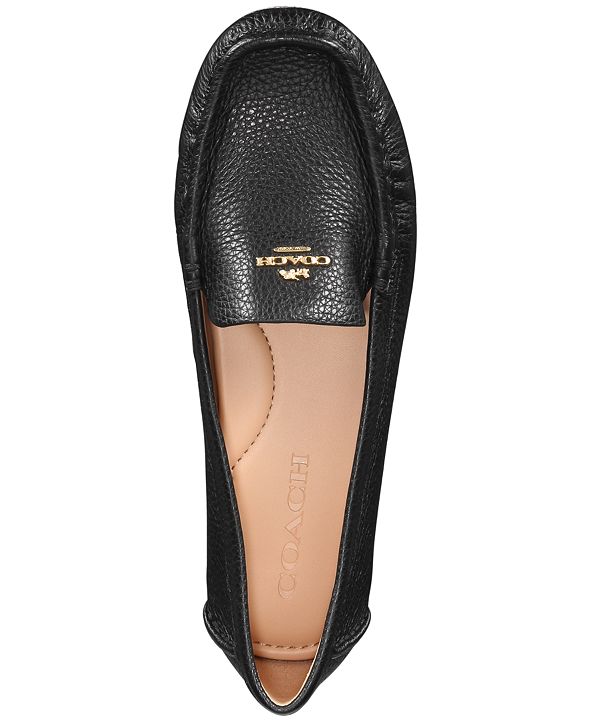macy's women's leather flat shoes